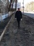 Вячеслав Доронин осмотрел ремонт тротуаров по улице Чернышевского